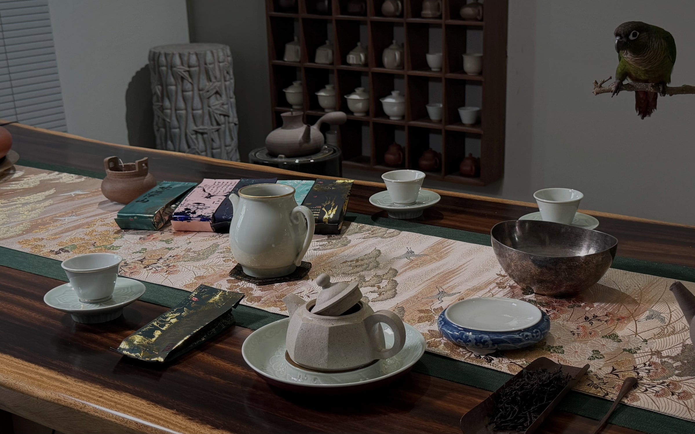 春城嘉叶茶席与红杯